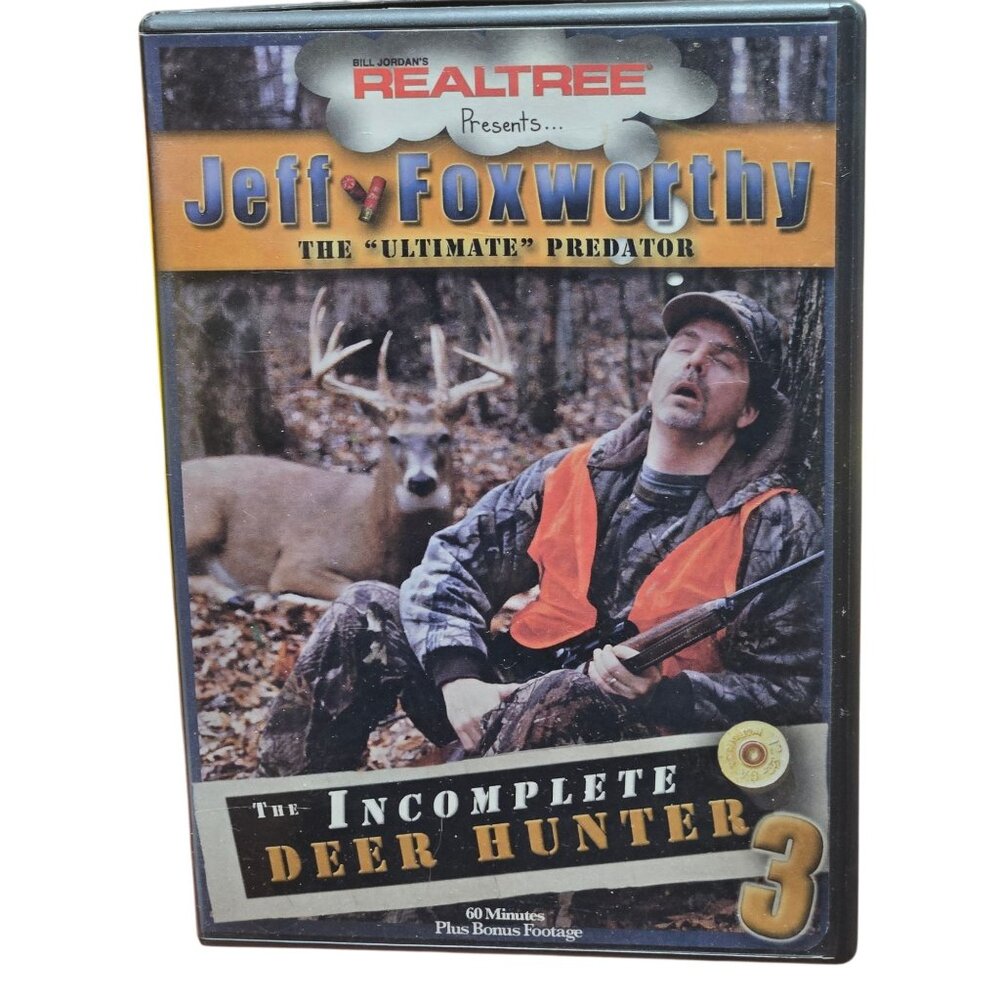 Jeff Foxworthy The Incomplete Deer Hunter 3 DVD Realtree Hunting
